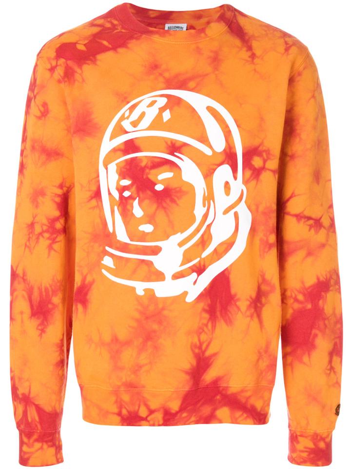 Billionaire Boys Club Bleached Logo Sweatshirt - Yellow & Orange