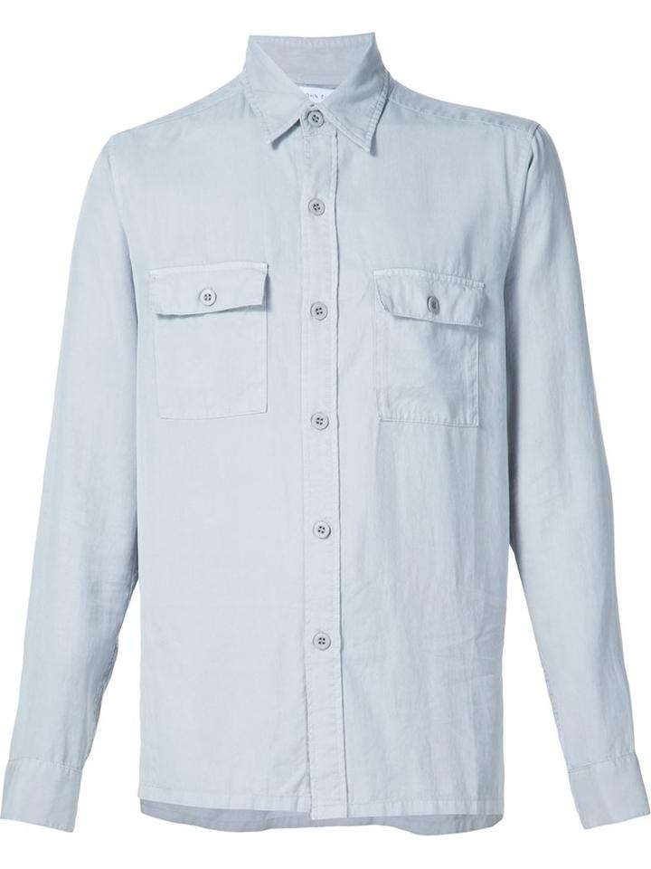 John Elliott Patch Pocket Shirt