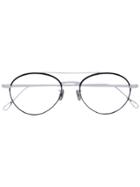 Eyevan7285 Round Frame Glasses - Metallic