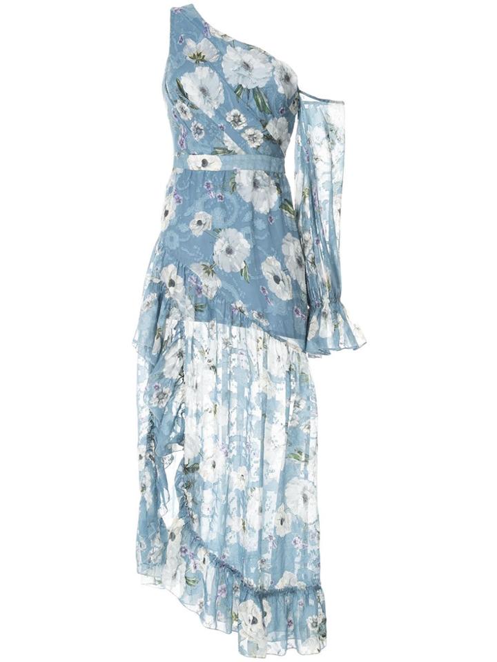 We Are Kindred Tabitha Asymmetric Dress - Blue