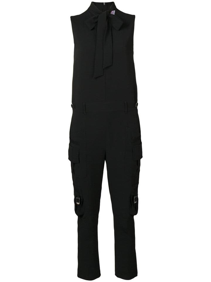 Red Valentino Red Valentino Pussybow Jumpsuit - Black