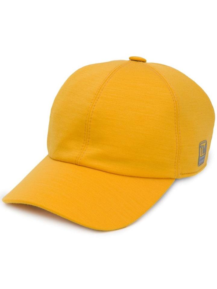 Z Zegna Techmerino™ Embroidered Logo Cap - Yellow