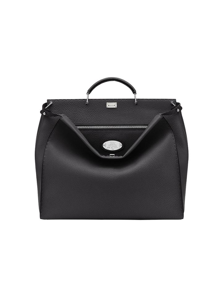 Fendi Peekaboo Fit Tote Bag - Black