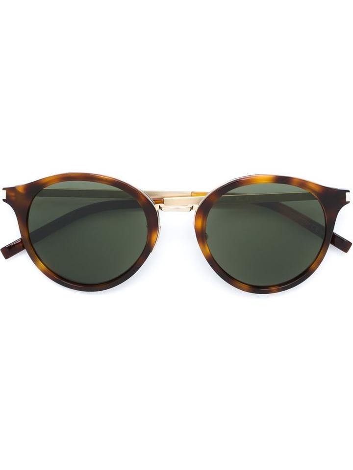 Saint Laurent Tortoise Shell Sunglasses