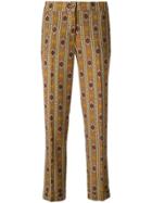 Etro All-over Print Trousers - Yellow