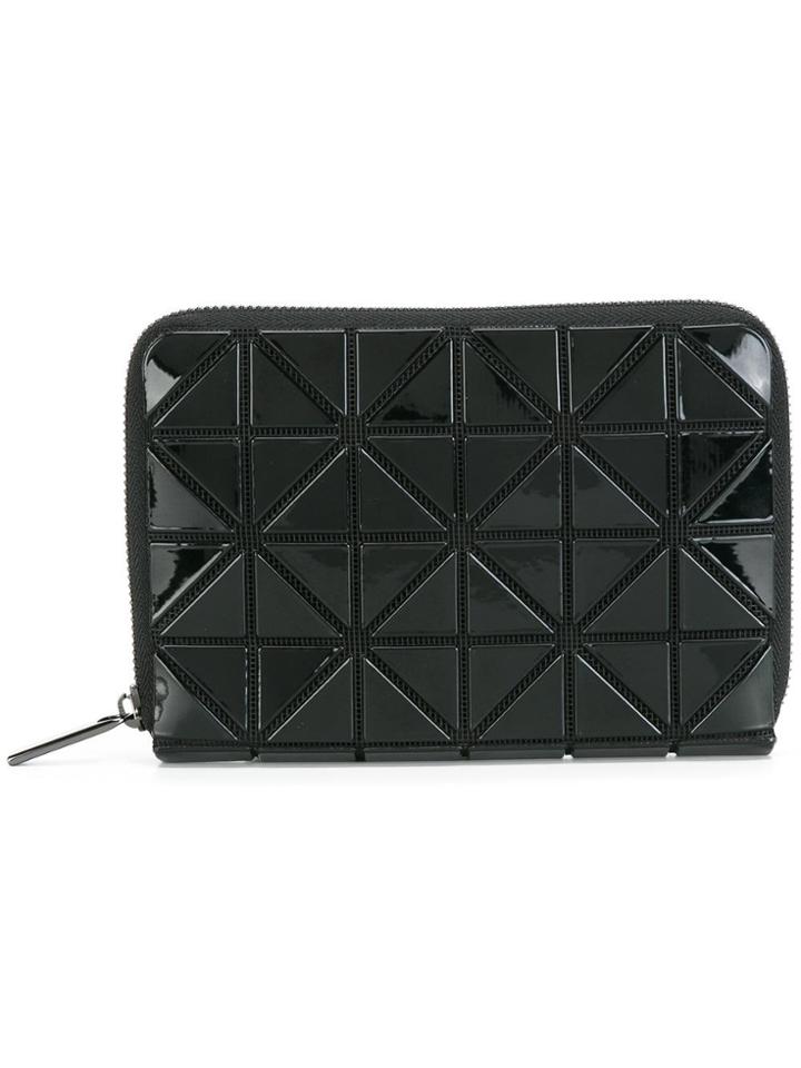 Bao Bao Issey Miyake Geometric Textured Wallet - Black