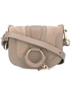 See By Chloé Cross Body Bag, Women's, Nude/neutrals, Leather/suede/cotton