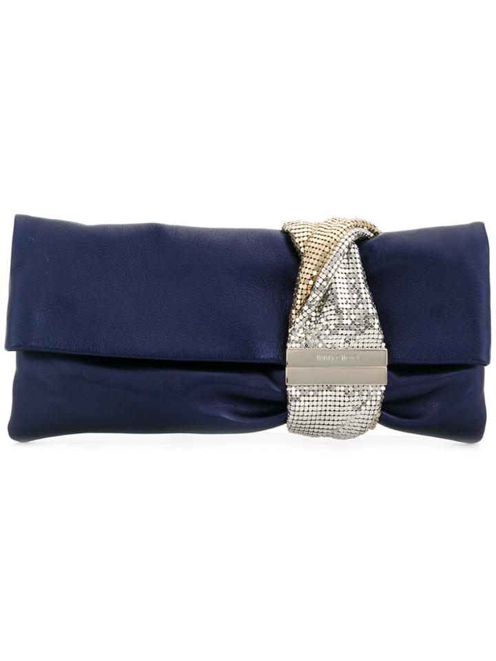 Jimmy Choo Chandra Clutch Bag - Blue