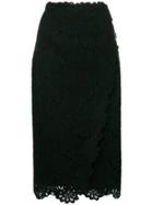 Ermanno Scervino Lace Overlay Skirt - Black