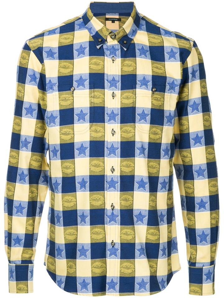 Guild Prime Star Check Shirt - Yellow