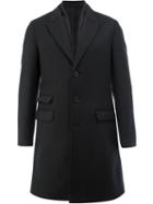 Neil Barrett - Classic Fitted Coat - Men - Polyamide/spandex/elastane/cupro/wool - 54, Black, Polyamide/spandex/elastane/cupro/wool