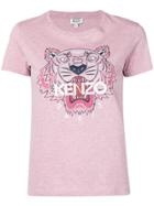 Kenzo Tiger Print T-shirt - Pink