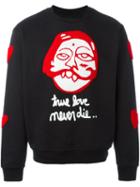 Haculla 'true Love' Sweatshirt, Men's, Size: Large, Black, Cotton/polyester