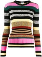 Kenzo Long Sleeves Striped Jumper - Black