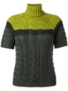 P.a.r.o.s.h. 'lany' Knit Top, Women's, Size: Medium, Green, Wool