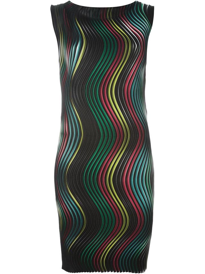 Issey Miyake Above-knee Fitted Dress