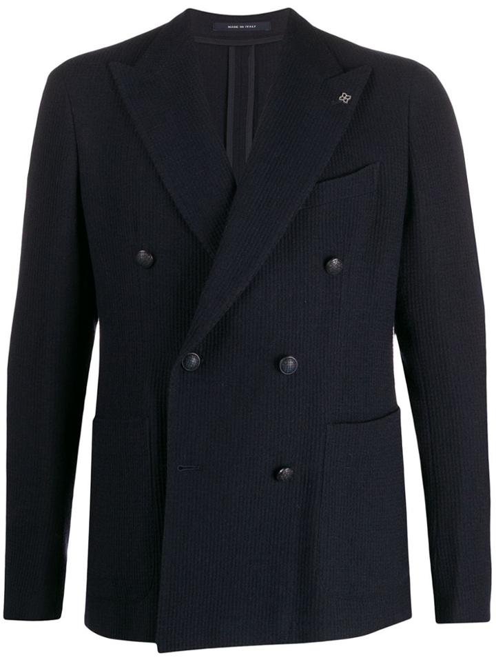 Tagliatore G-darrel Double-breasted Blazer - Blue