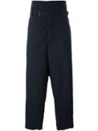 Marni Cropped Trousers, Men's, Size: 48, Blue, Cotton/virgin Wool