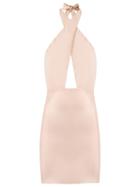 Adriana Degreas Panelled Dress - Neutrals