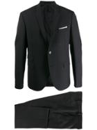 Neil Barrett Travel Fine Bi-stretch Suit - Black