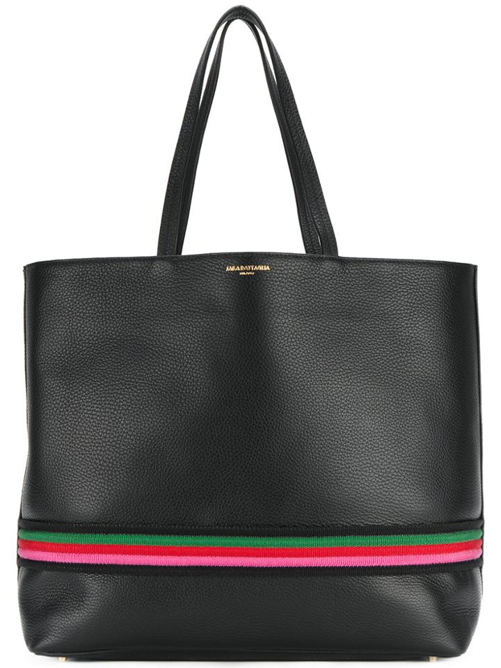 Sara Battaglia Large Lucy Carryall Bag - Black
