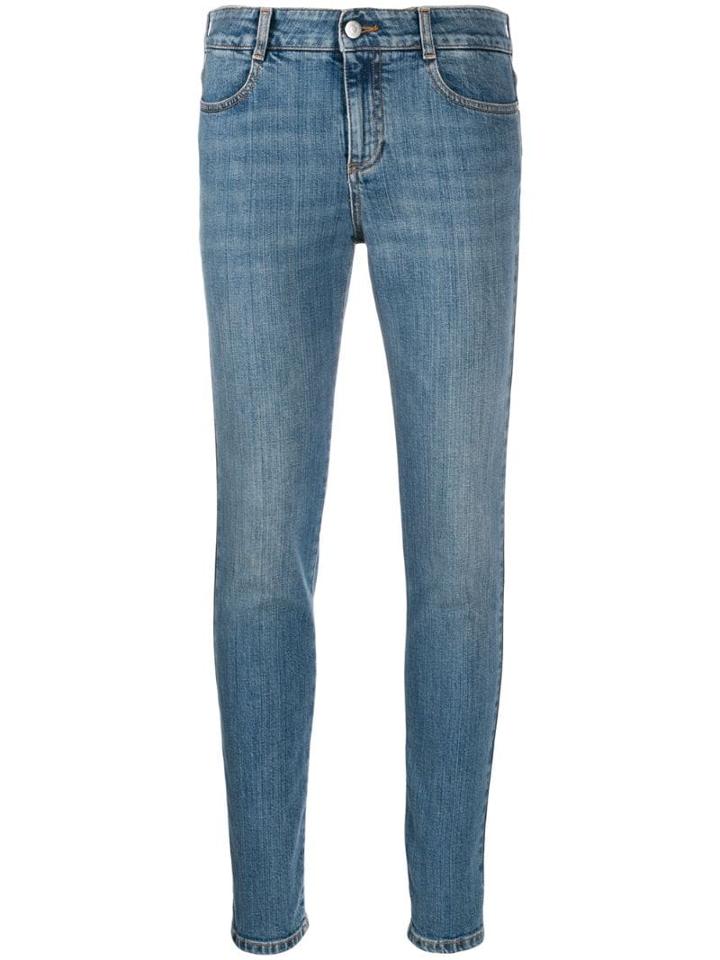 Stella Mccartney Mid-rise Skinny Jeans - Blue