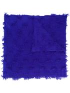 Oyuna Fluffy Scarf - Blue
