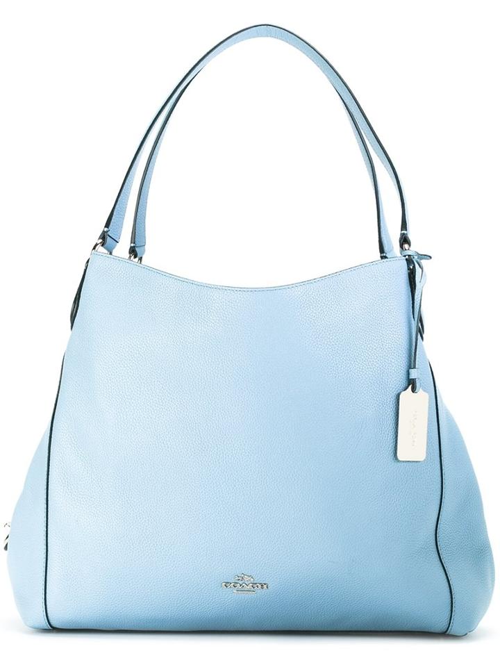 Coach 'edie' Shoulder Bag, Women's, Blue