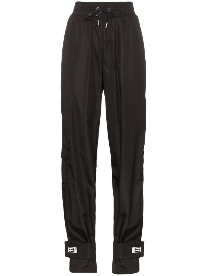 Off-white High-waisted Track Trousers - Black