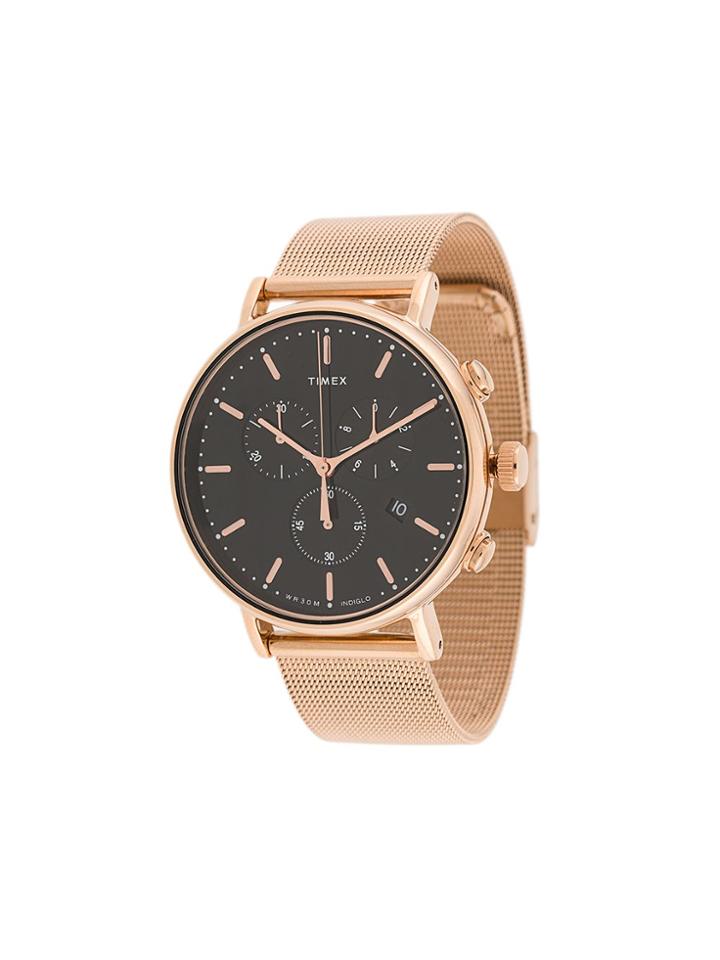 Timex Fairfield Chrono 41mm Watch - Gold