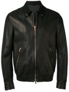 Ajmone Classic Zipped Jacket - Black