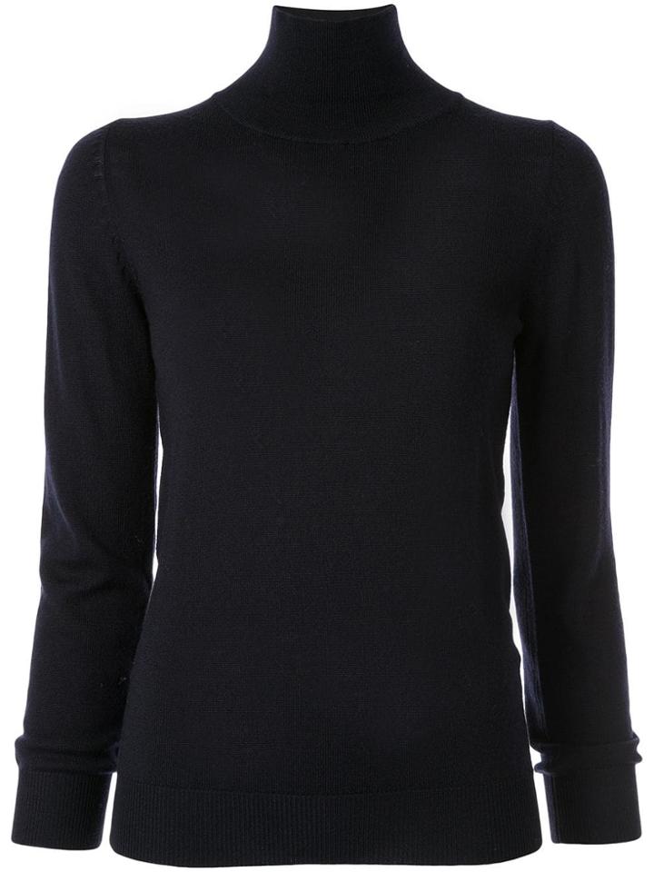 Markus Lupfer Turtleneck Knit Sweater - Blue