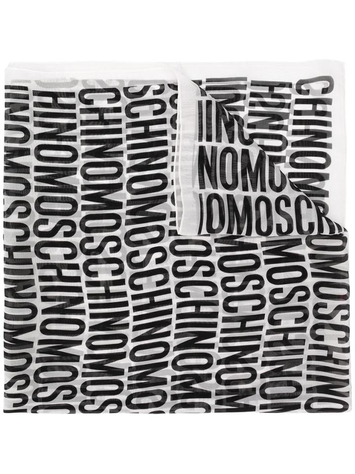 Moschino Logo Print S - White