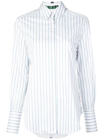 Jed Striped Long-sleeve Shirt - White