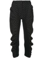 Stella Mccartney Tina Monogram Trousers - Black