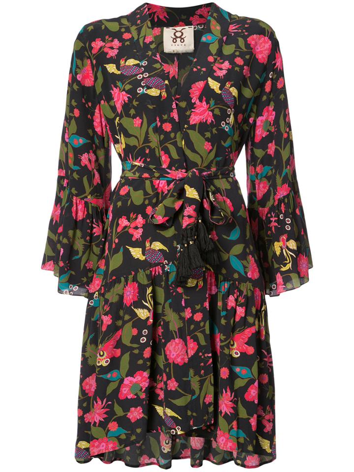 Figue Caroline Kimono Dress - Black