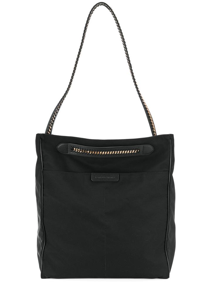 Stella Mccartney Falabella Chain Detail Tote - Black