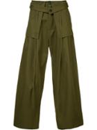Icosae Kimono Trousers, Men's, Size: Medium, Green, Cotton