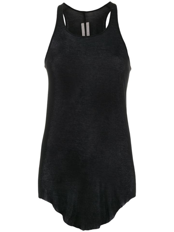Rick Owens Loose Fit Tank Top - Black
