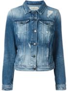 Calvin Klein Jeans Distressed Denim Jacket