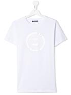 Balmain Kids Foiled Logo T-shirt - White