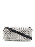 Bao Bao Issey Miyake Saddle Shoulder Bag - White