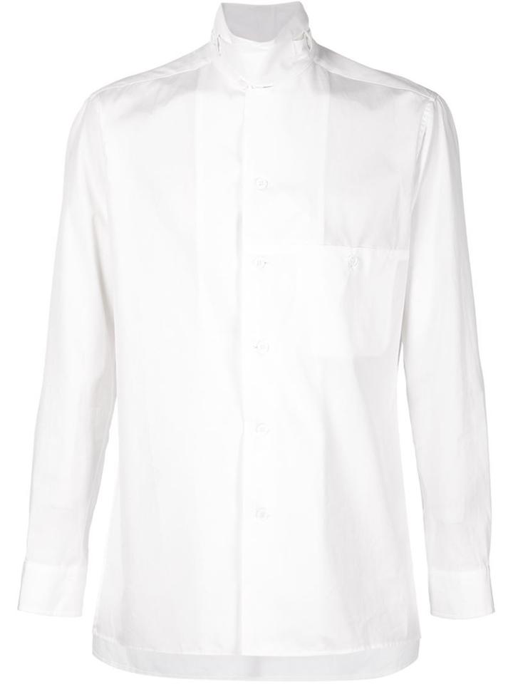Yohji Yamamoto Stand Collar Shirt