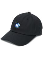 Ader Error Contrast Logo Baseball Cap - Black