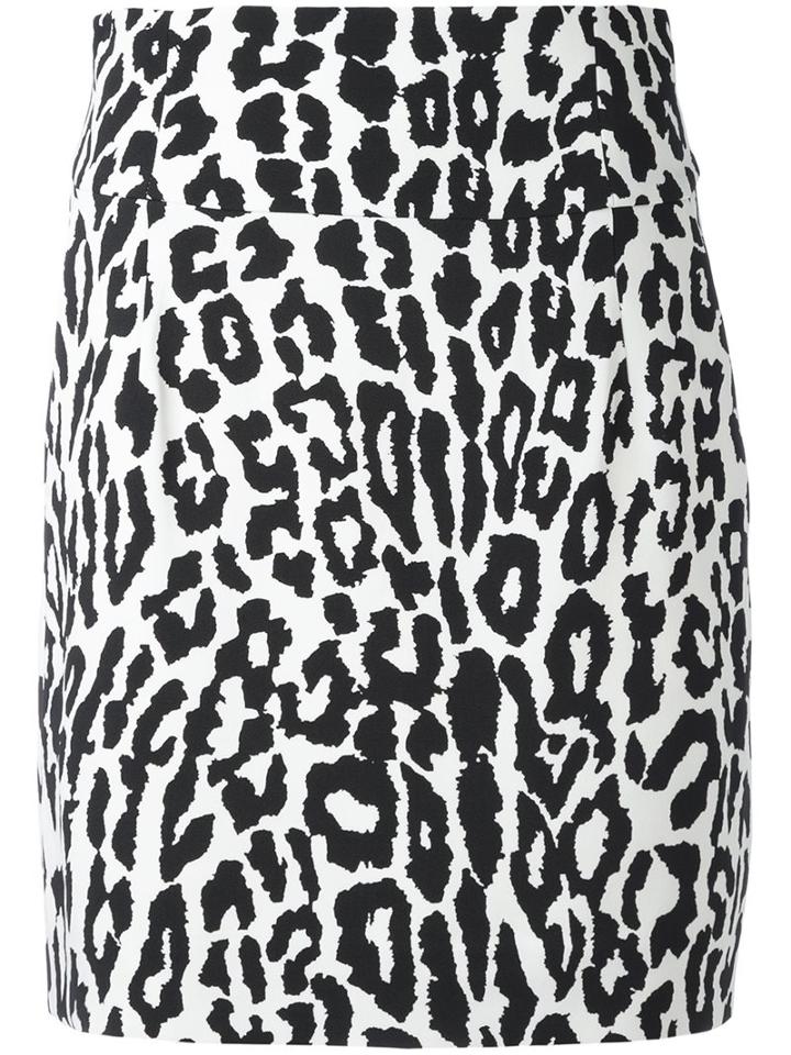 Alexandre Vauthier Leopard Print Mini Skirt