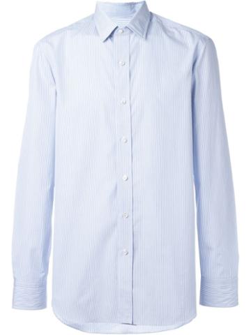 Salvatore Piccolo Double Pinstripe Shirt