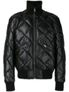 Just Cavalli - Diamond Quilted Jacket - Men - Polyester/polyurethane/spandex/elastane - 54, Black, Polyester/polyurethane/spandex/elastane