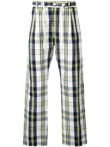 East Harbour Surplus Bristol Printed Trouser - Blue