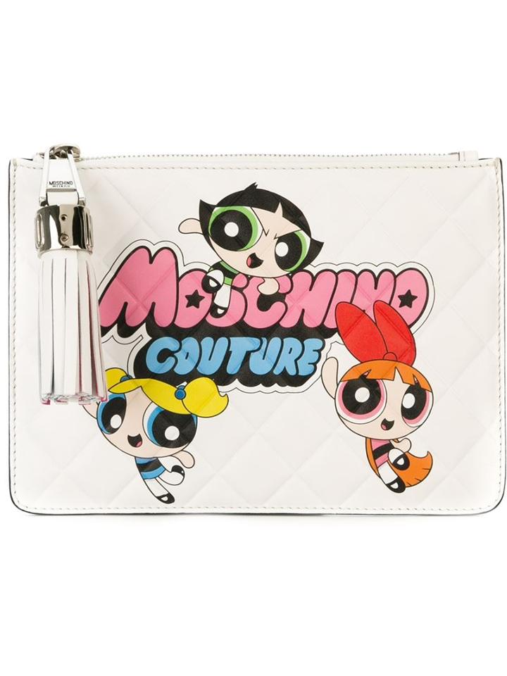Moschino Powerpuff Girls Clutch
