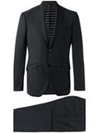 Etro - Patterned Two-piece Suit - Men - Polyester/acetate/cupro/wool - 56, Black, Polyester/acetate/cupro/wool